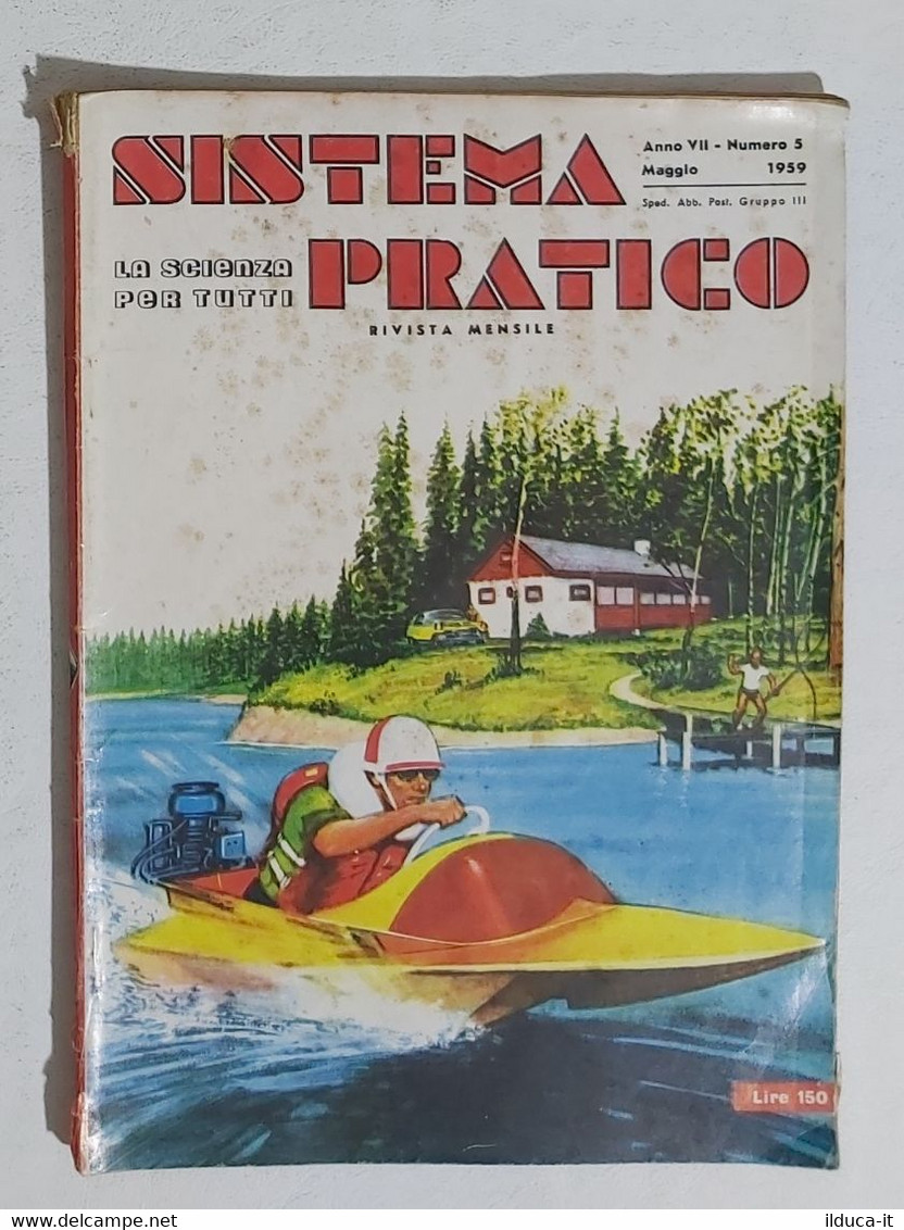 02353 SISTEMA PRATICO - Anno VII Nr 5 1959 - SOMMARIO - Textos Científicos