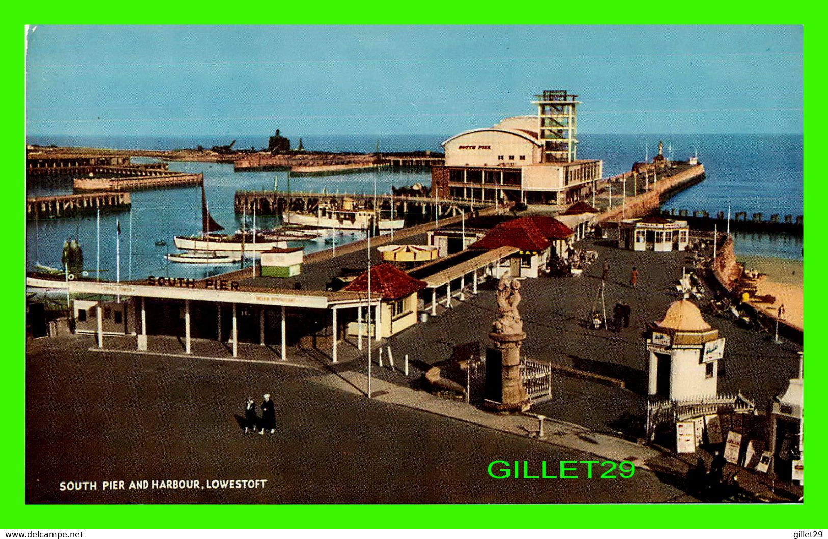 LOWESTOFT, UK - SOUTH PIER AND HARBOUR - J. SALMON LTD, SERIES - - Lowestoft