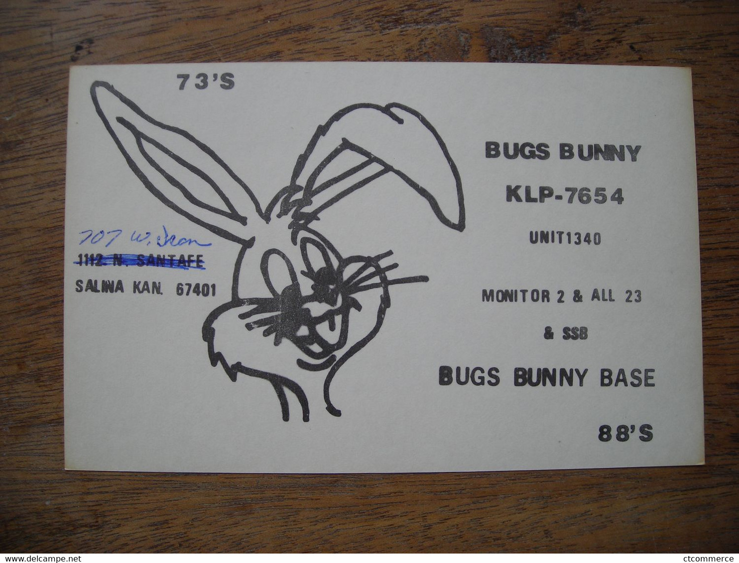 USA 1970's  Kan. Bug's Bunny 1979 - CB