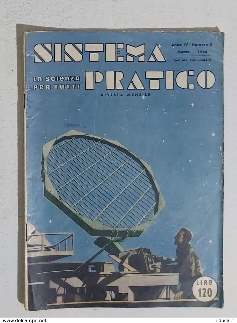 09975 SISTEMA PRATICO - Anno IV Nr 3 1956 - SOMMARIO - Scientific Texts