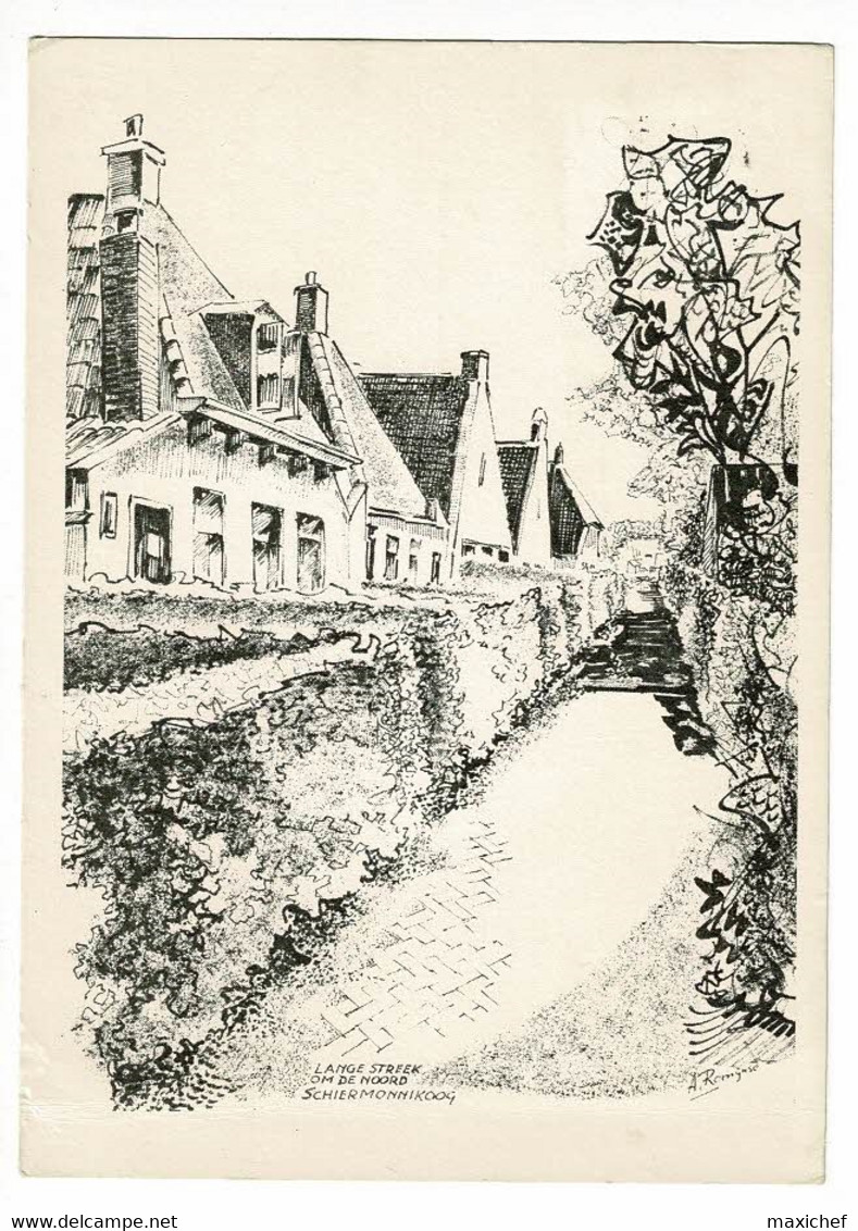 CP Illustrée A Remÿnse - Lange Streek Om De Noord - Schiermonnikoog - Circulé 1977 - Schiermonnikoog