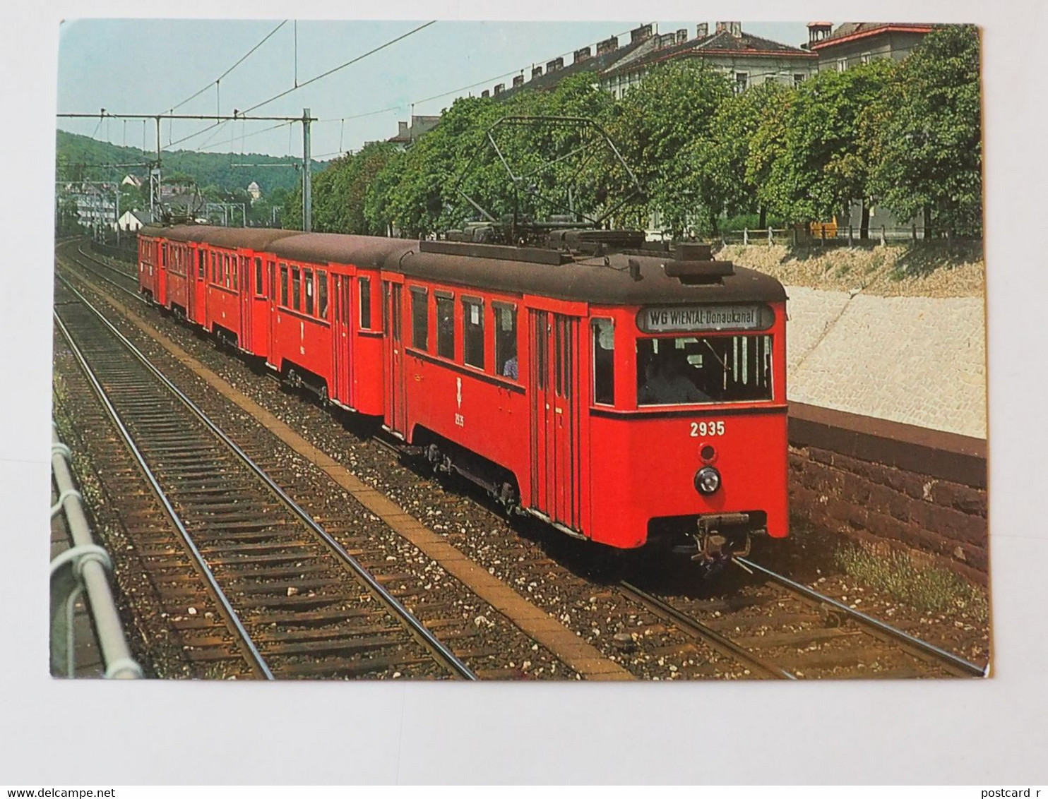 Wiener Stadtwerke Triebwagen Beiwagen   A 217 - Tranvía