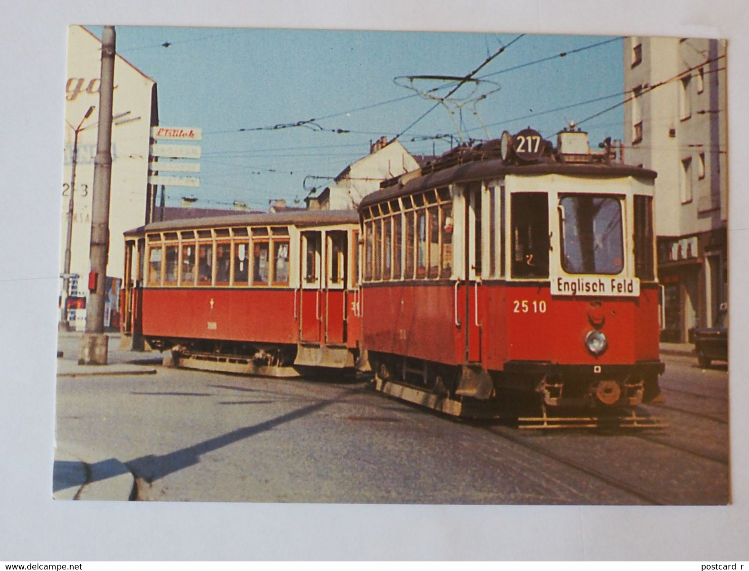 Wiener Stadtwerke Triebwagen Type K      A 217 - Tramways