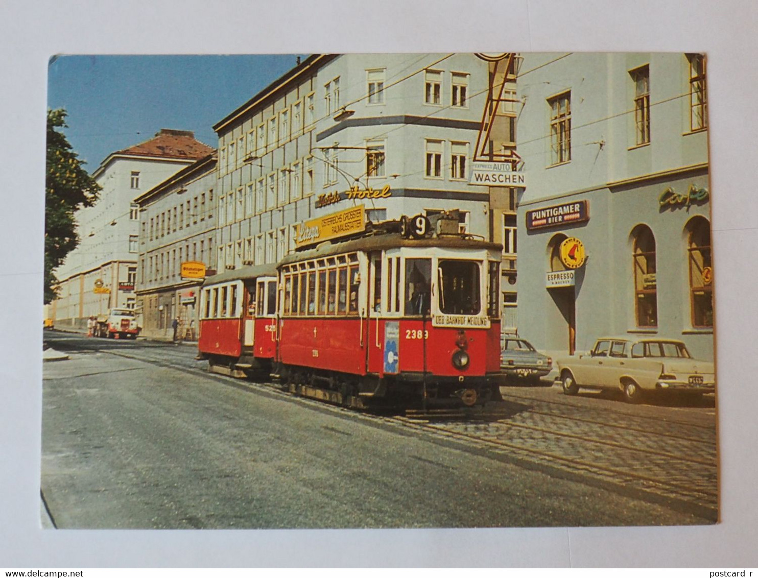 Wiener Stadtwerke Triebwagen Type K Linie 9       A 217 - Strassenbahnen