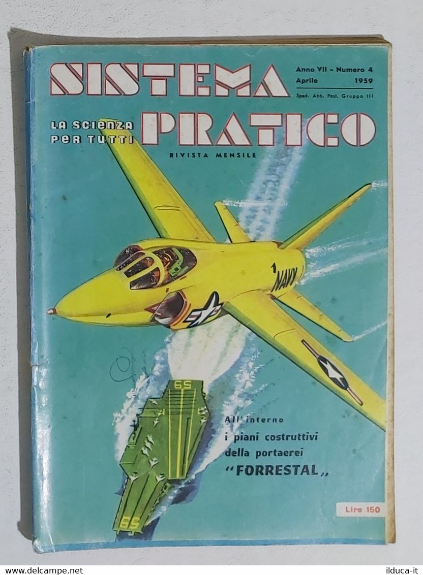 12509 SISTEMA PRATICO - Anno VII Nr 4 1959 - SOMMARIO - Textos Científicos