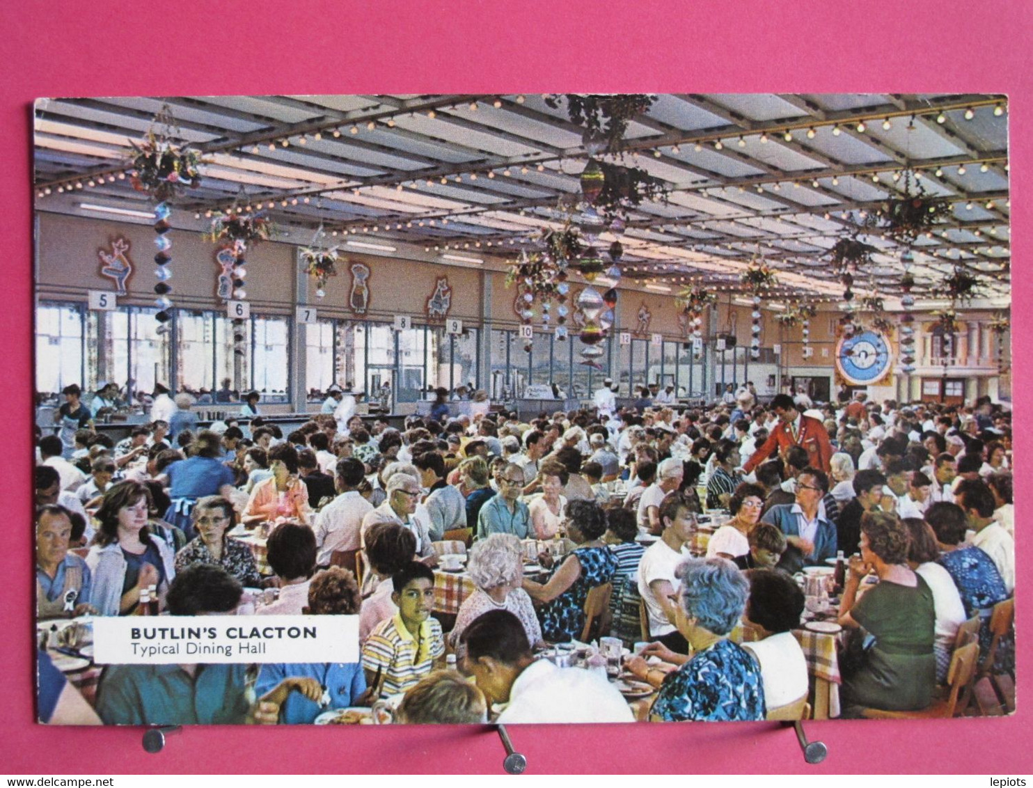 Visuel Très Peu Courant - Angleterre - Butlin's Clacton - Typical Dining Hall - R/verso - Clacton On Sea