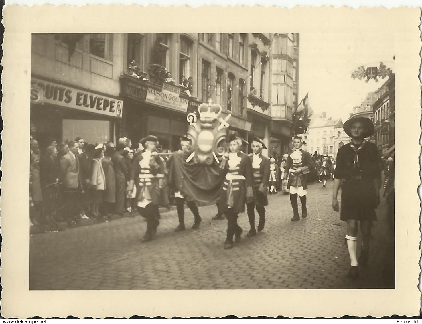 LIEGE - Cortège Processionnelle Notre Dame Et St. Lambert 1951 - Photo 9.5 X 7 Cm - Liege