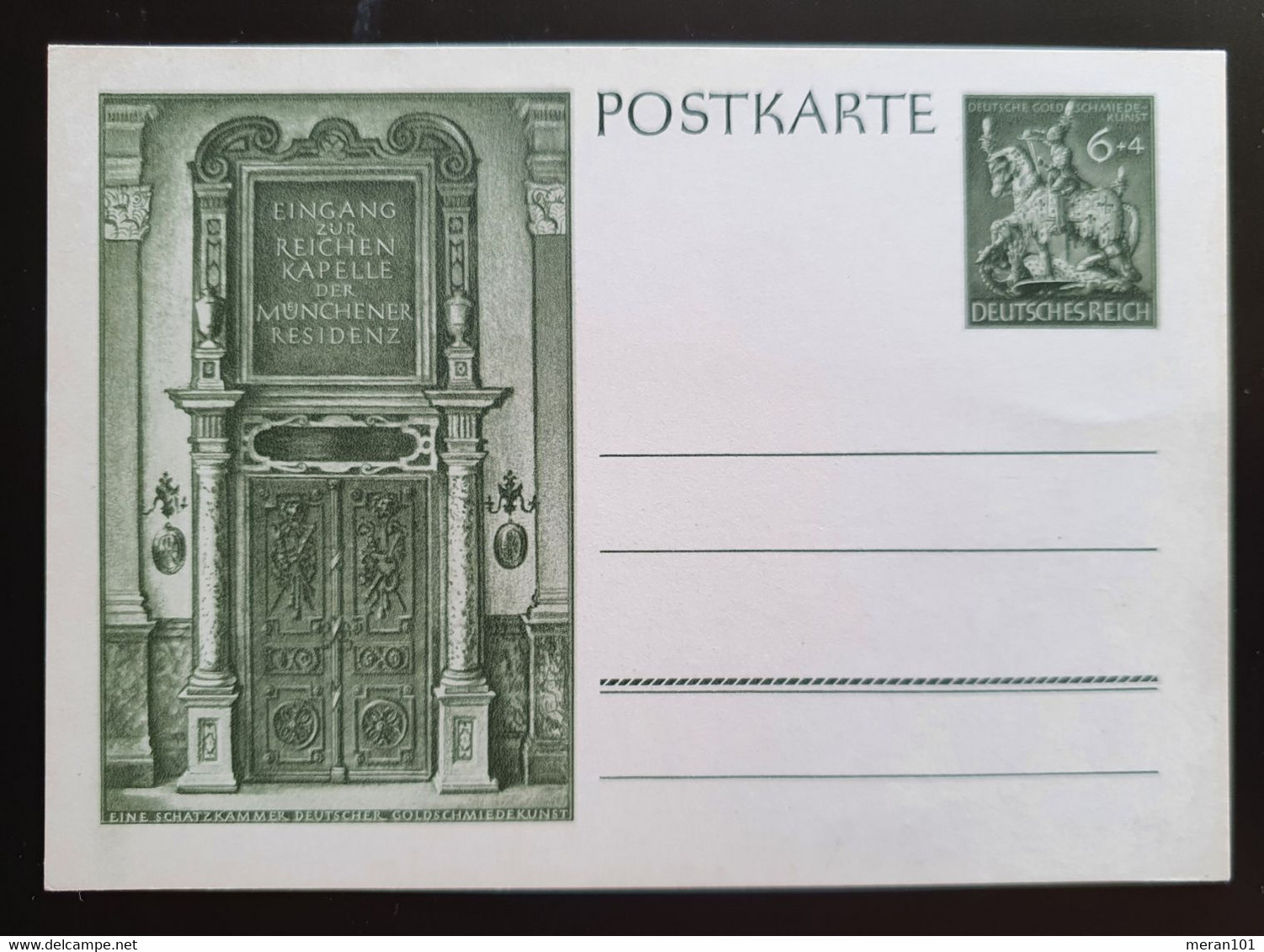 Deutsches Reich 1943, Postkarte P296 Ungebraucht - Lettres & Documents