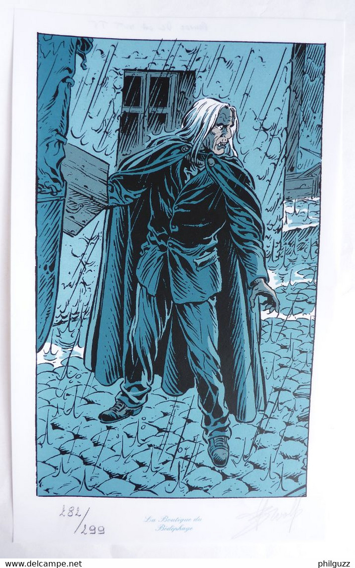 EX LIBRIS - SWOLF - LE PRINCE DE LA NUIT T5 - NS - BEDEPHAGE Sérigraphie - Illustratori S - V