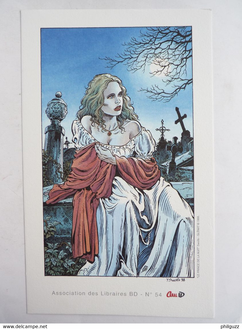 EX LIBRIS - SWOLF - LE PRINCE DE LA NUIT - CANAL BD N°54 - Illustratori S - V