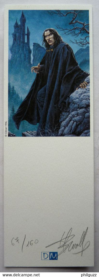 EX LIBRIS MARQUE PAGE - SWOLF - LE PRINCE DE LA NUIT - NS - DM MAGHEN (2) - Künstler S - V