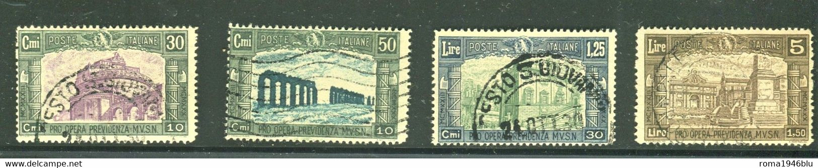 REGNO 1930 PRO OPERA PREVIDENZA MILIZIA 3° EMISSIONE USATA - Used