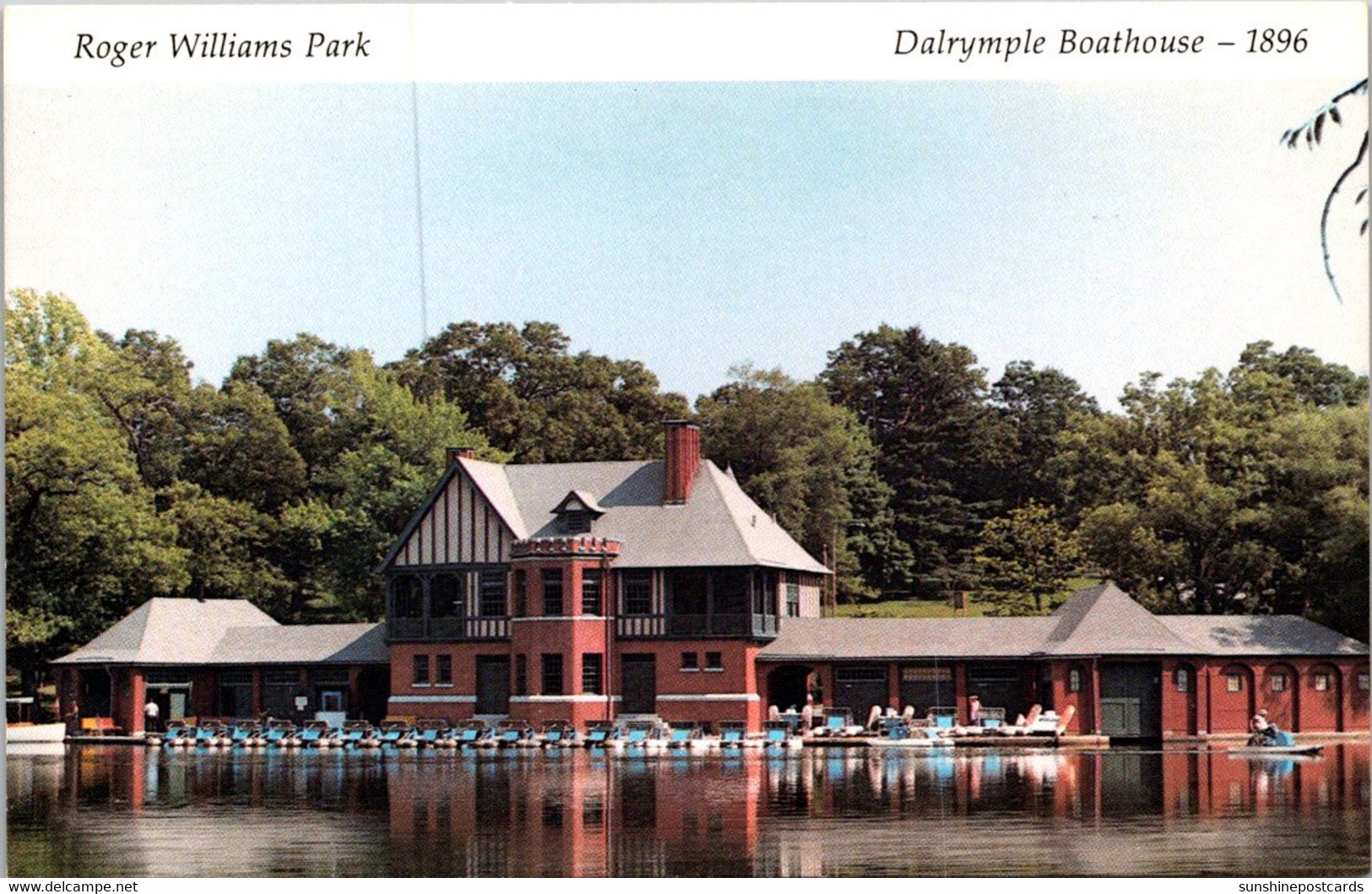 Rhode Island Providence Roger Williams Park Dalrymple Boathouse - Providence