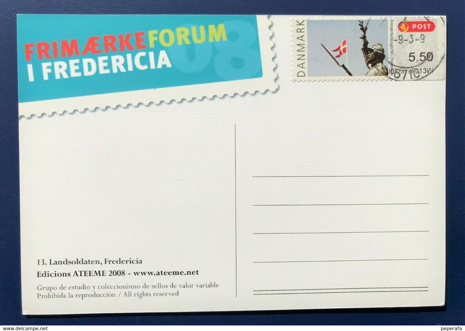 Denmark Danmark 2008, ATM Frimærkerforum Fredericia / National Stamp Exhibition - Viñetas De Franqueo [ATM]