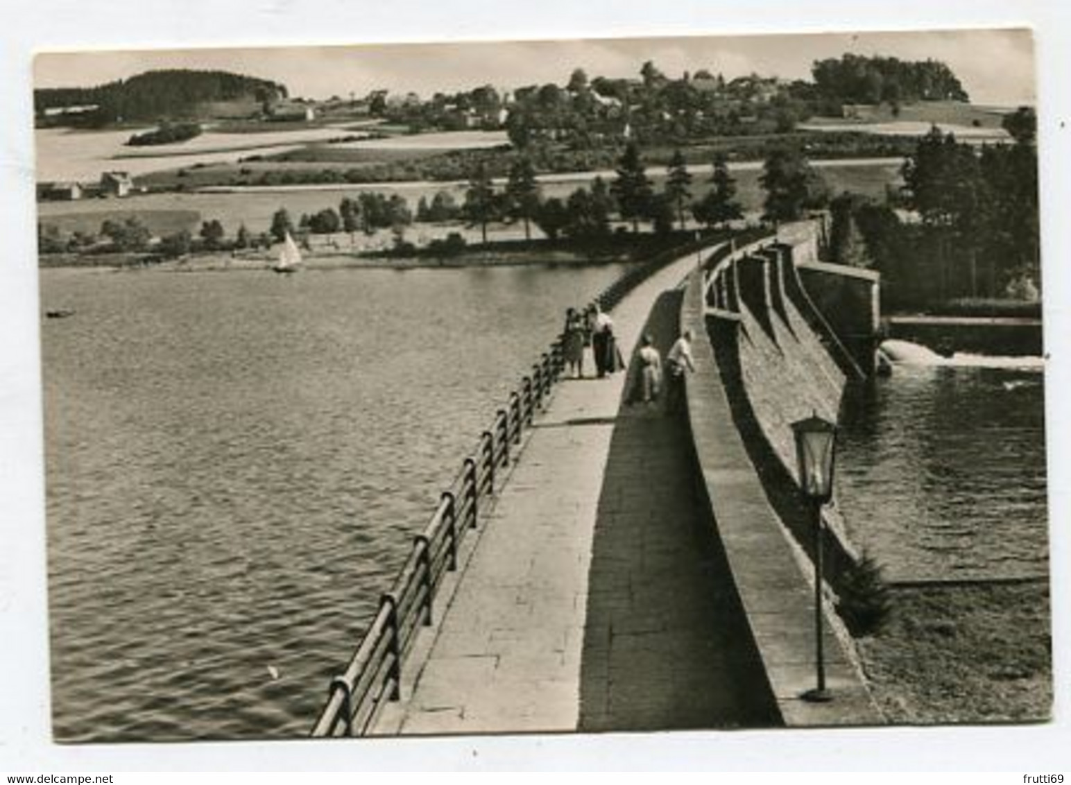 AK 039626 GERMANY - Talsperre Pirk / Bogtl. Mit Blick Auf Planschwitz - Vogtland