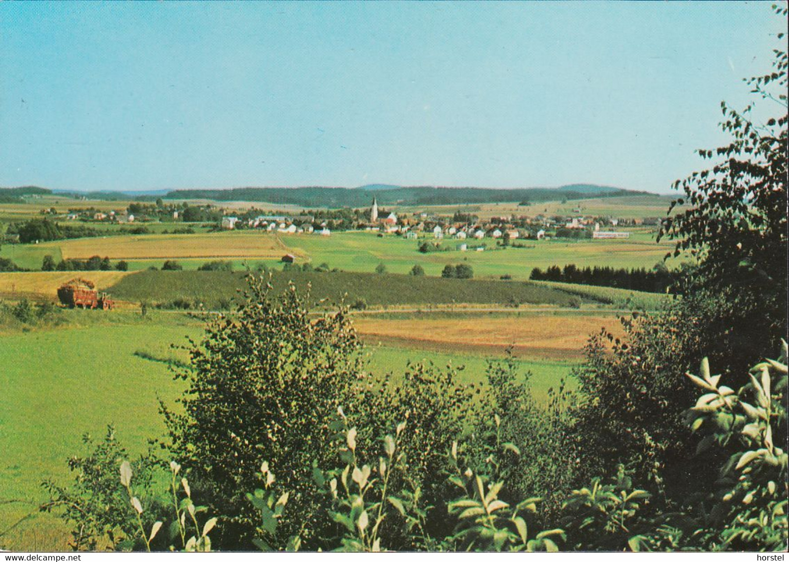 D-92709 Moosbach - Oberpfälzer Wald - Ortsansicht - Neustadt Waldnaab