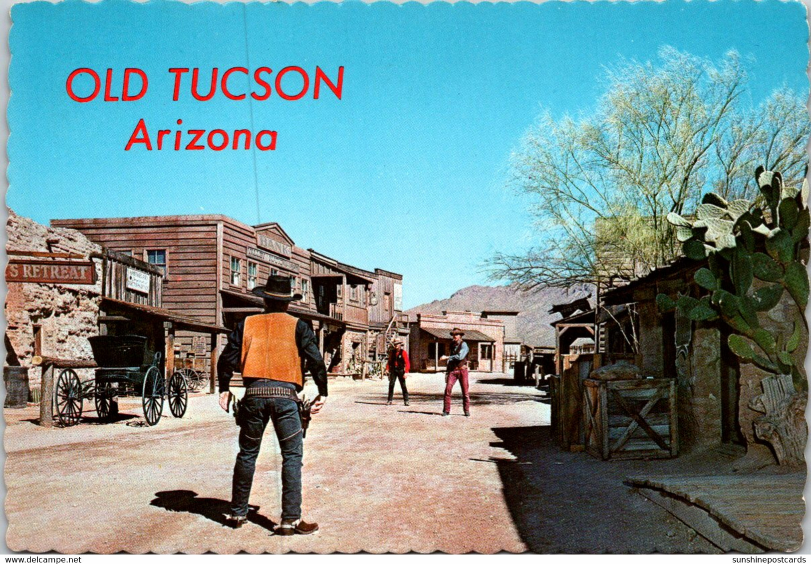 Arizona Old Tucson Historic Gunfight Reenacted - Tucson