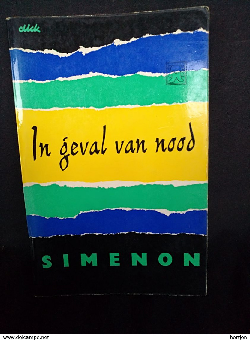 In Geval Van Nood - Georges Simenon - Littérature