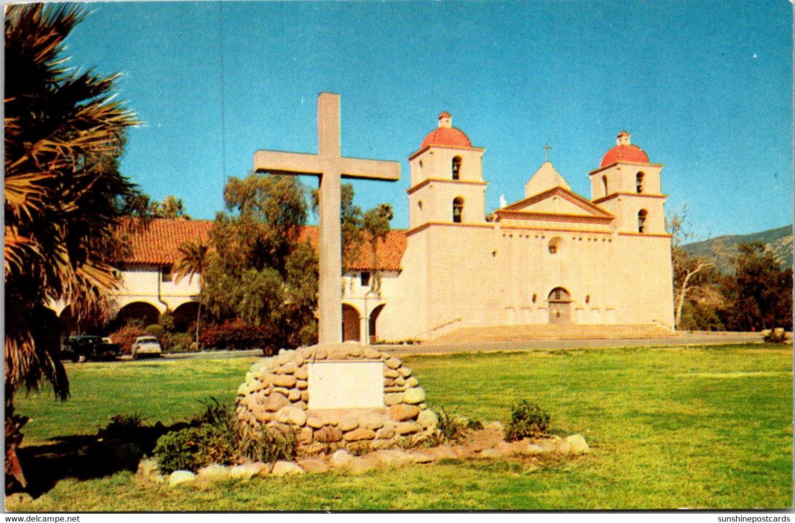 California Mission Santa Barbara - Santa Barbara