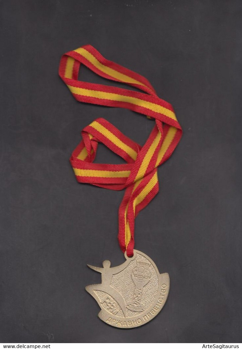 REPUBLIC OF MACEDONIA,2013/2014, MEDAL, STATE CHAMPIONSHIP OF HANDBALL  + - Handball