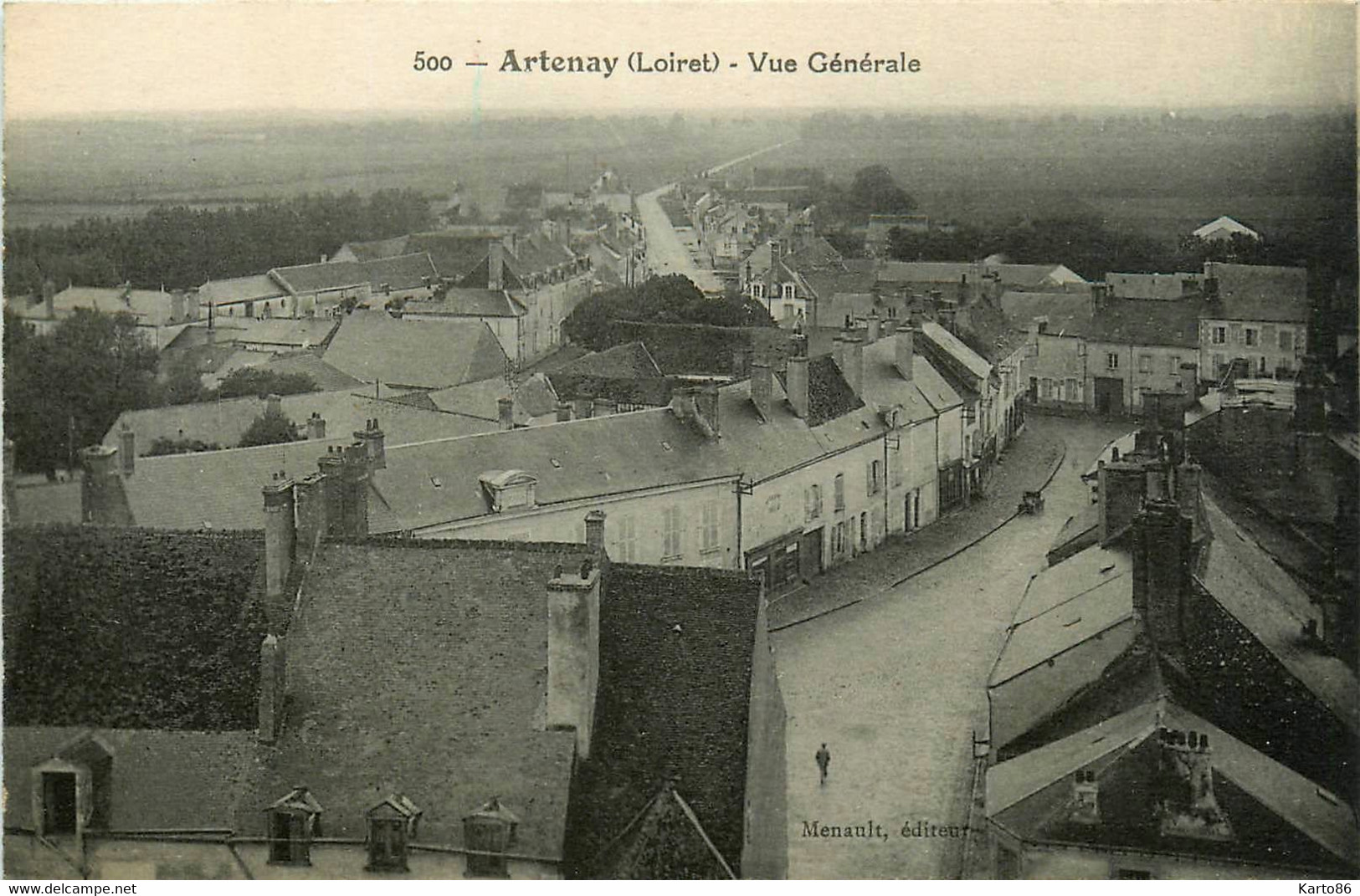 Artenay * Vue Générale Du Village - Artenay
