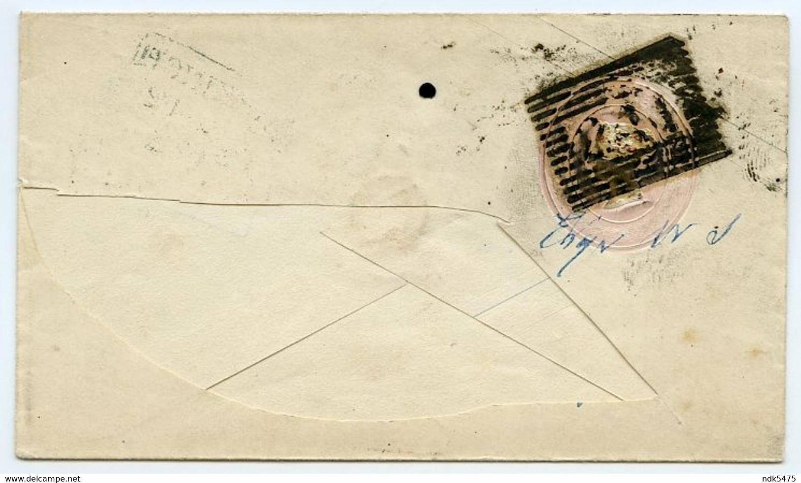 QV : PRE-PAID : MARKINCH - POST OFFICE NUMBER 241, DATED 1846 / RECTANGULAR AND CIRCULAR DATE STAMPS - Briefe U. Dokumente