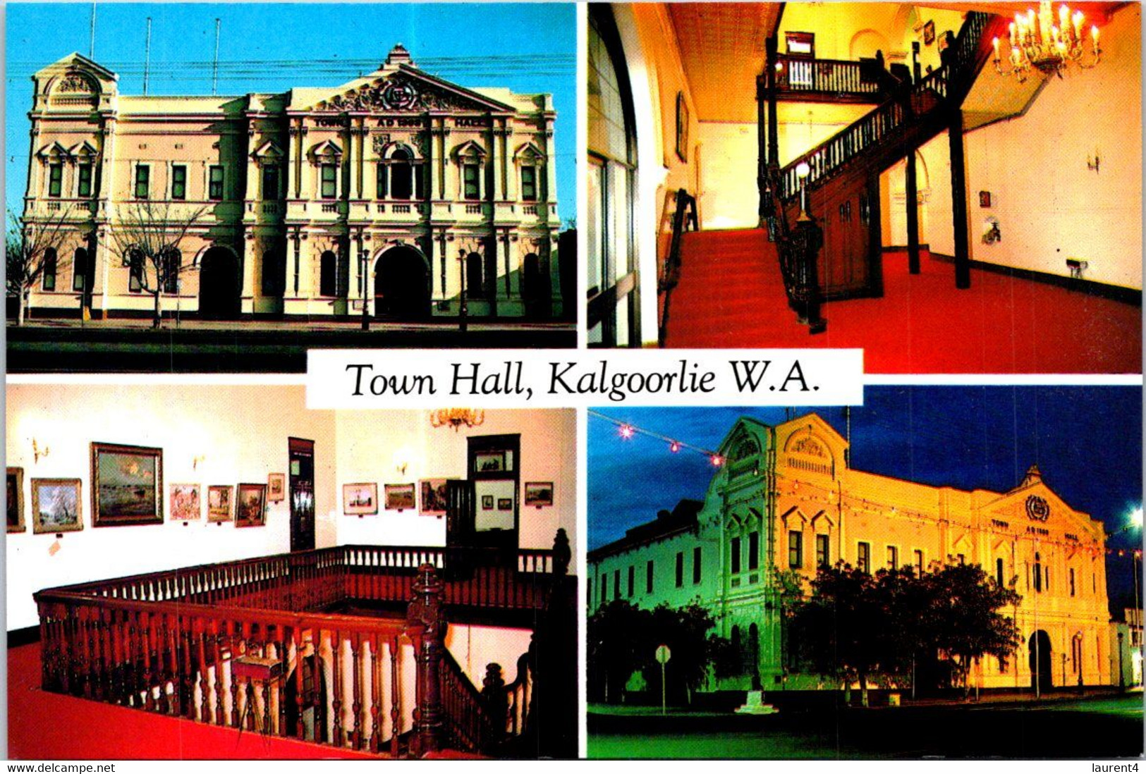 (3 G 2) Australia - WA - Historic Town Hall In Kalgoorlie - Kalgoorlie / Coolgardie