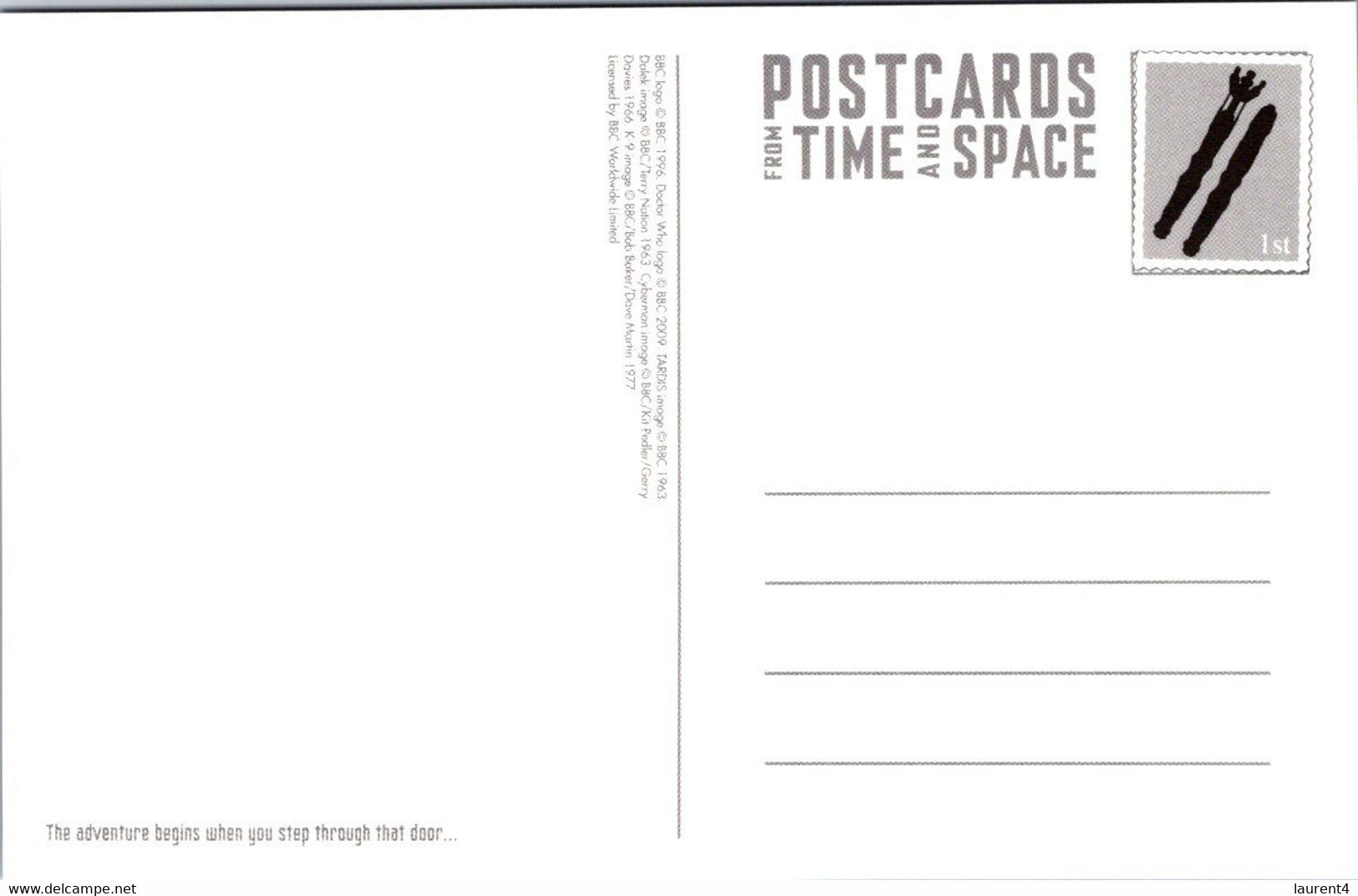 (3 G 2) Doctor Who - BBC TV Show Postcards (2 Postcards) - Kalgoorlie / Coolgardie