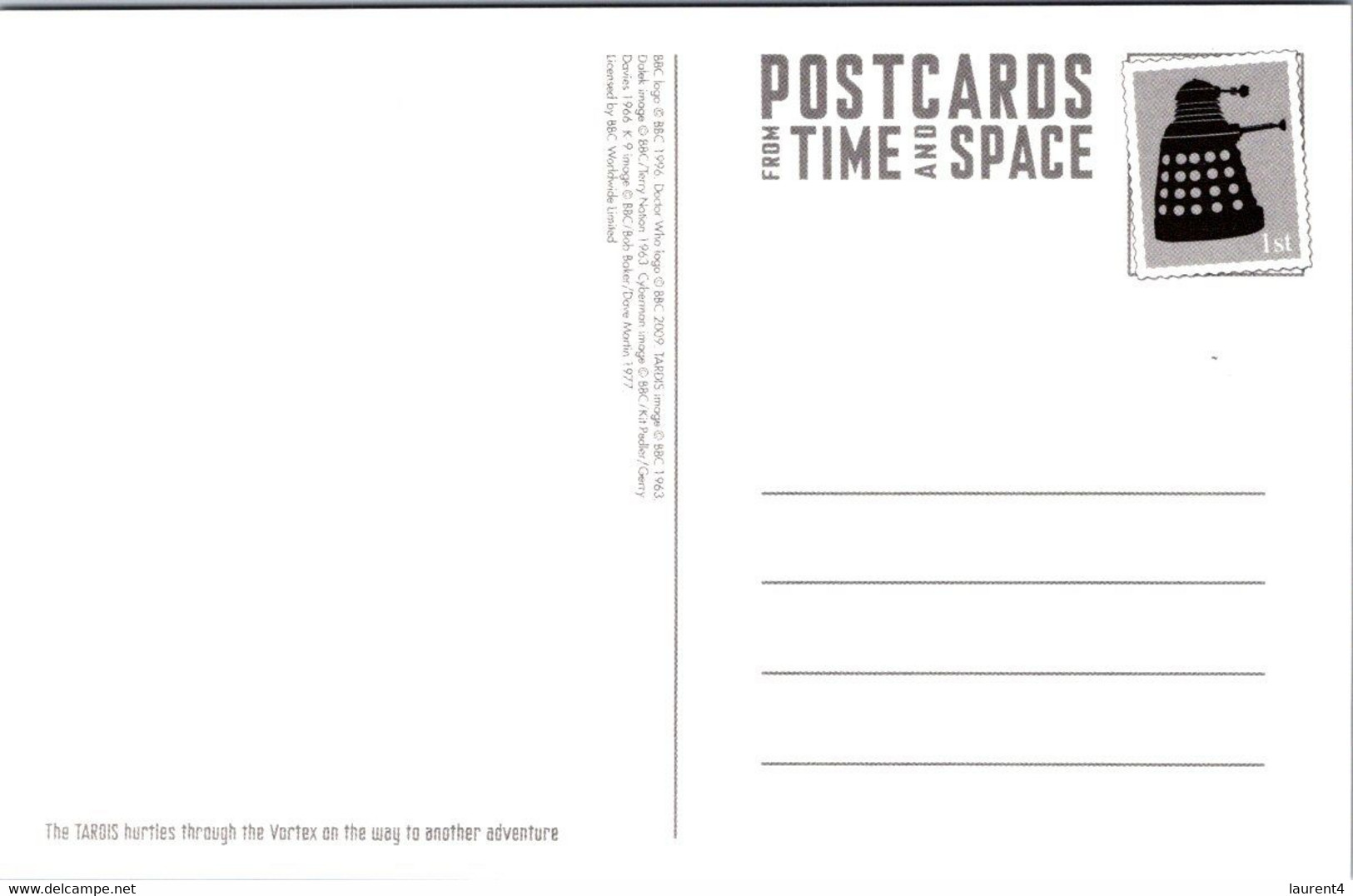 (3 G 2) Doctor Who - BBC TV Show Postcards (2 Postcards) - Astronomie