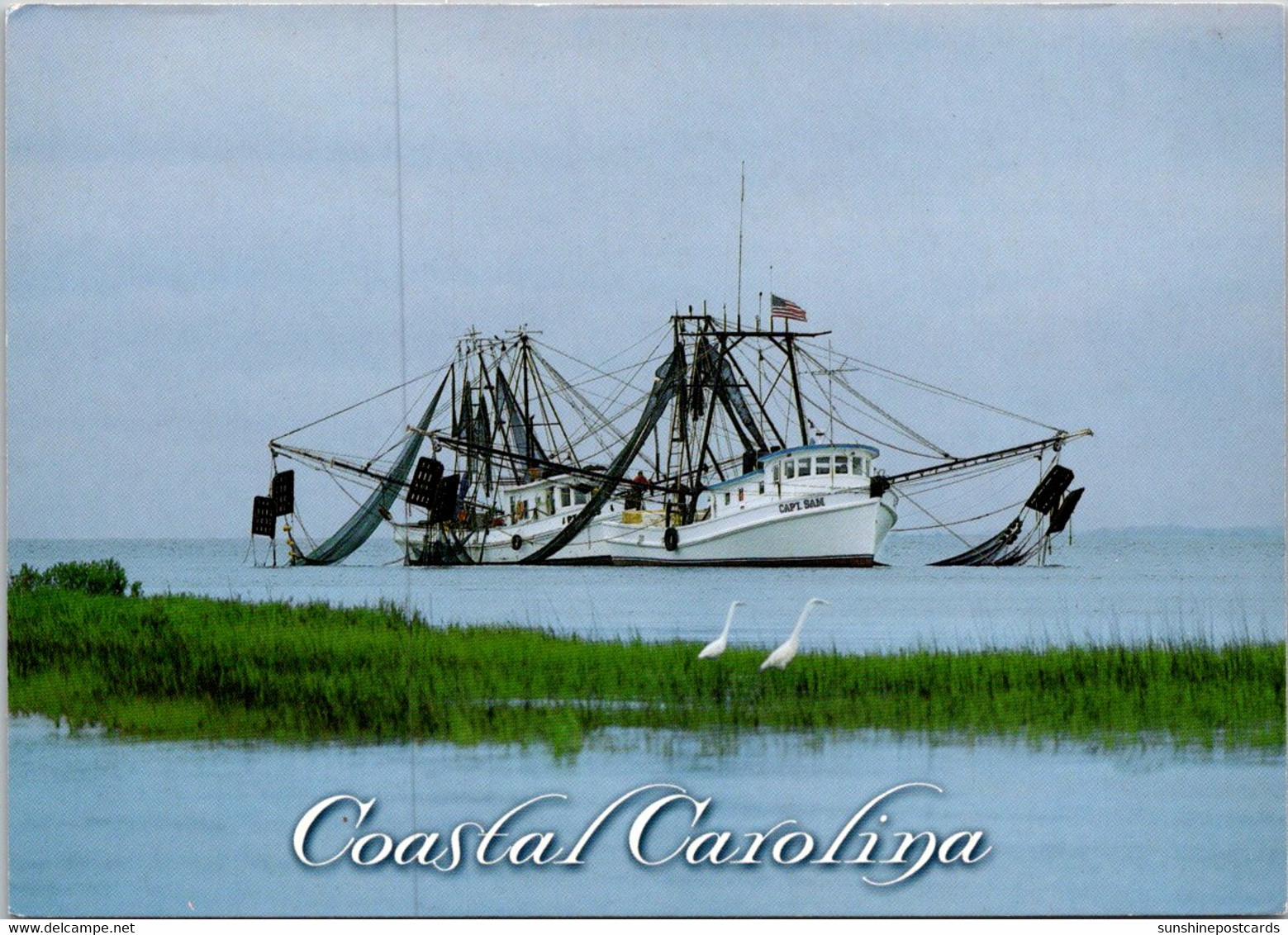 South Carolina Hilton Head Coastal Carolina Showing Shrimp BOats Close To Shore - Hilton Head