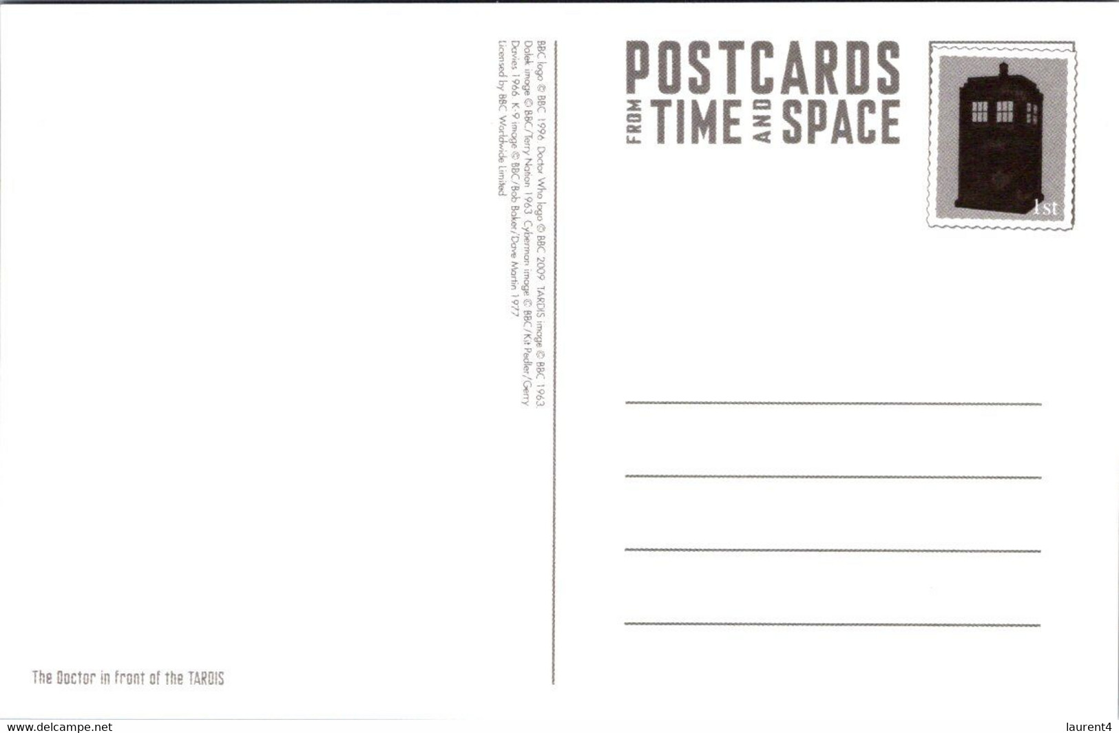 (3 G 2) Doctor Who - BBC TV Show Postcards (2 Postcards) - Astronomie