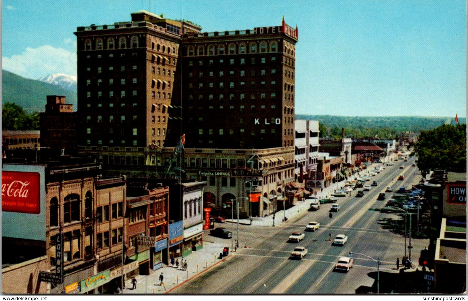 Utah Ogden Looking South On Washington Street - Ogden