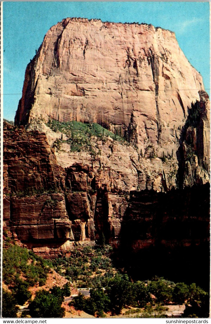 Utah Zion National Park The Great White Throne - Zion