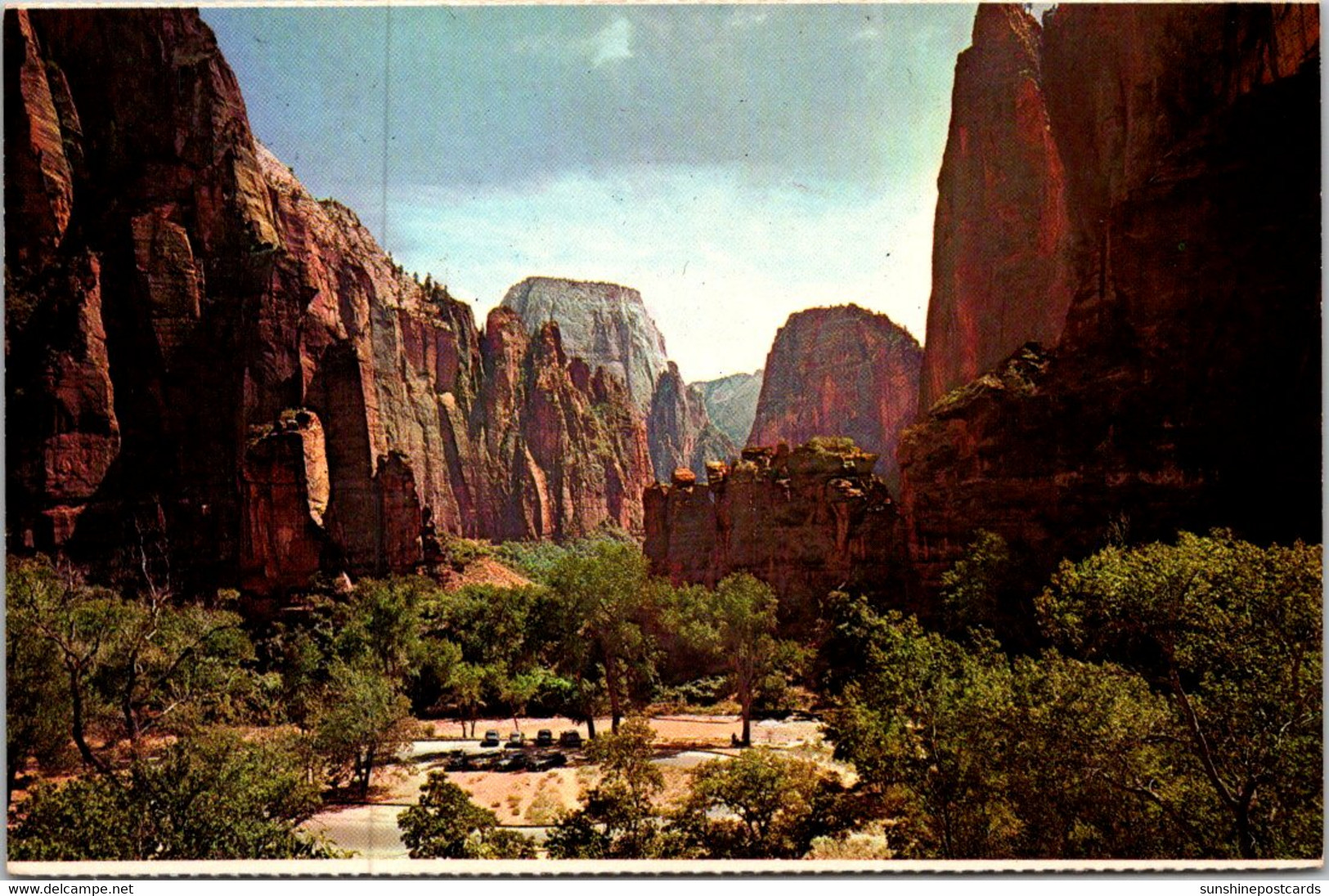 Utah Zion National Park Temple At Sinawava - Zion