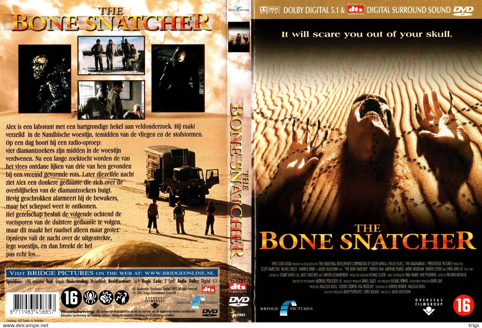 DVD - The Bone Snatcher - Horror