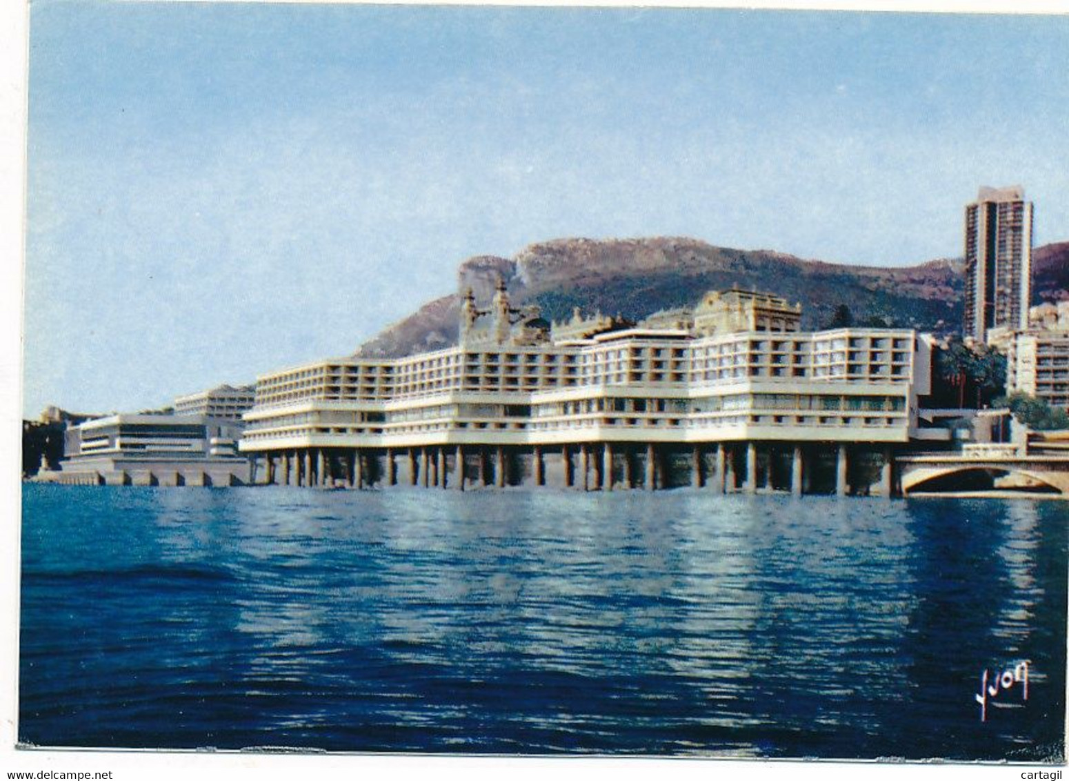 CPM GF-10387-Monaco -Monte Carlo--Le "Loew's Hôtel" Et Le Centre De Congrès -Envoi Gratuit - Alberghi