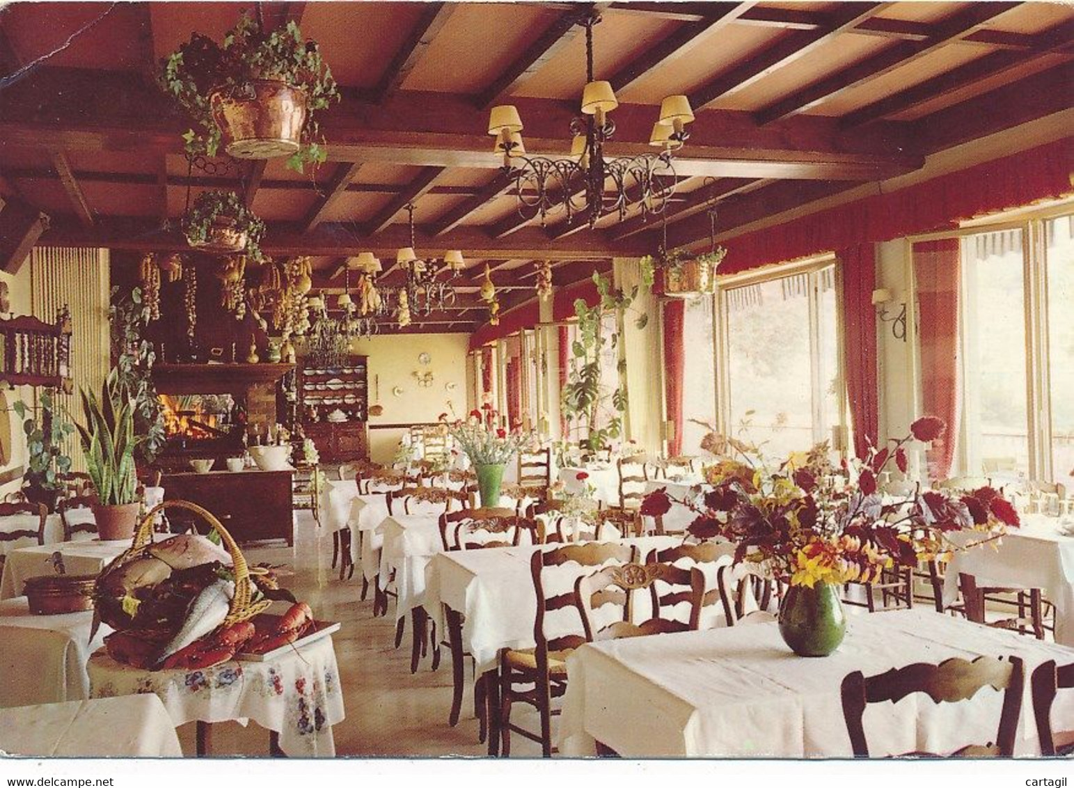 CPM GF-31753 -Monaco -Monte Carlo--Salle à Manger Du Restaurant "La Chaumière"-Envoi Gratuit - Cafés & Restaurants