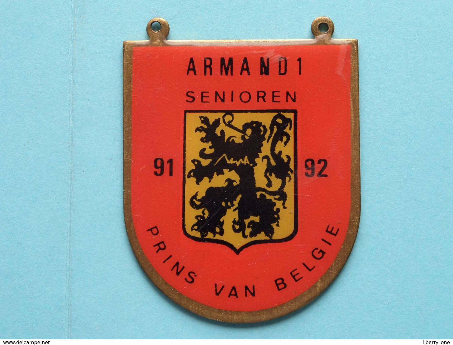 ARMAND 1 Senioren 91/92  PRINS Van België ( CARNAVAL ) 1991/92 ( Zie / Voir Scans ) ! - Carnaval