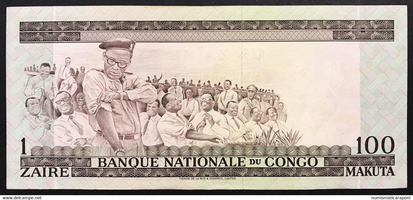 CONGO 1 ZAIRE 100 Makuta 2.1.1967 PICK 12a Sup/q.fds LOTTO 3828 - Republik Kongo (Kongo-Brazzaville)