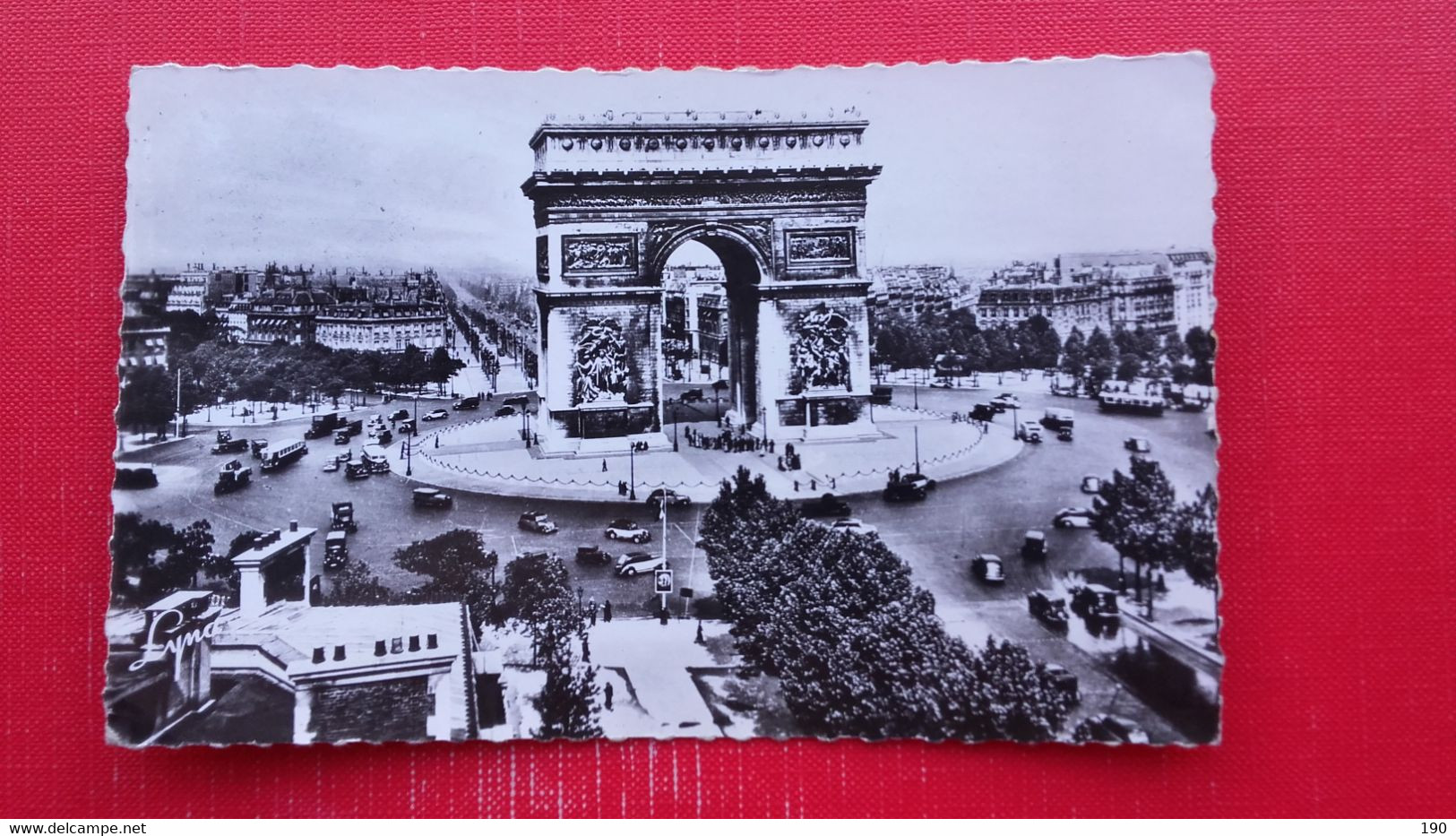 Postcard Paris - Wasserski