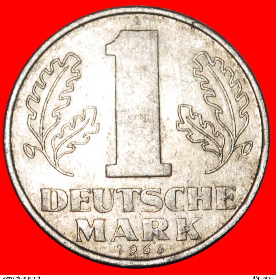 * DEUTSCHE MARK (1956-1963)★ GERMANY ★ 1 MARK 1963A! DISCOVERY COIN! LOW START ★ NO RESERVE! - 1 Marco
