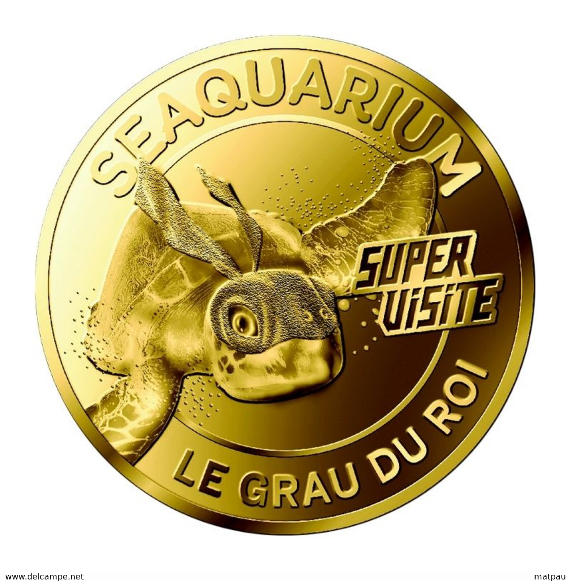 MONNAIE DE PARIS 9330 LE GRAU DU ROI TORTUE MARINE 2021 - 2021