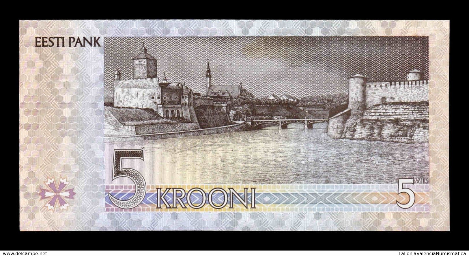 Estonia 5 Krooni 1994 Pick 76 SC UNC - Estonie