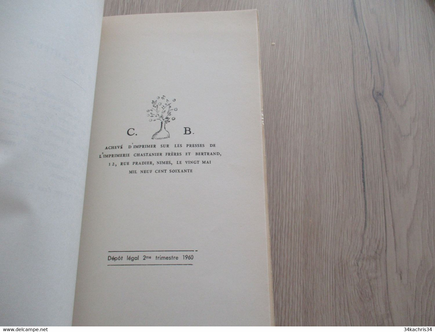 Félibrige Occitan provençal Bilingue Eigard G.Raizon 1960 Comédie Nanci  envoi de l'Auteur à Roux Ami de Lenguedoc