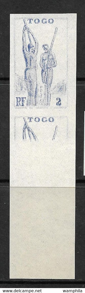 Togo N°182(*) Non Dentelé Essai De Couleur. - Unused Stamps