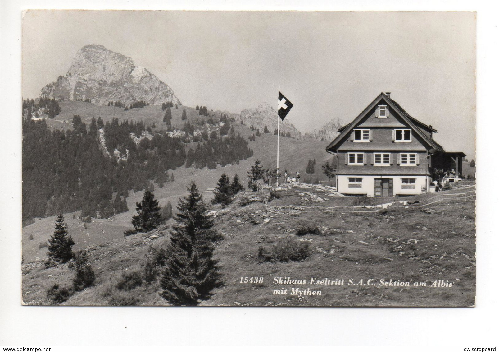 SCHWYZ Ybergeregg-Oberiberg Skihaus Eseltritt S.A.C. Sektion Am Albis - Oberiberg