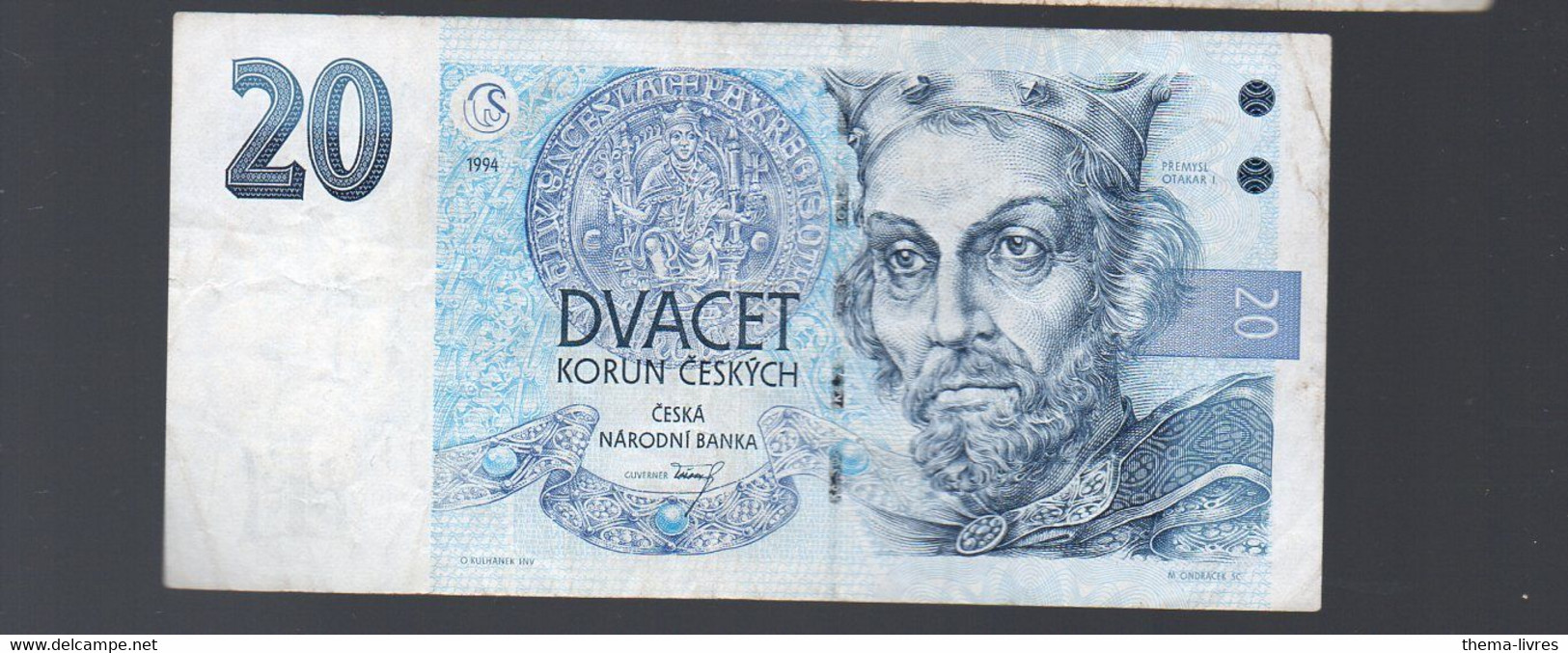 Thecoslovaquie  Billet 20. D   1994  (PPP35103) - Checoslovaquia