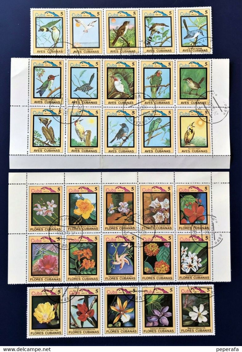 CUBA, Spanish Antillas 1983, Flora Y Fauna / Flora And Fauna, COMPLETE!! - Collezioni & Lotti