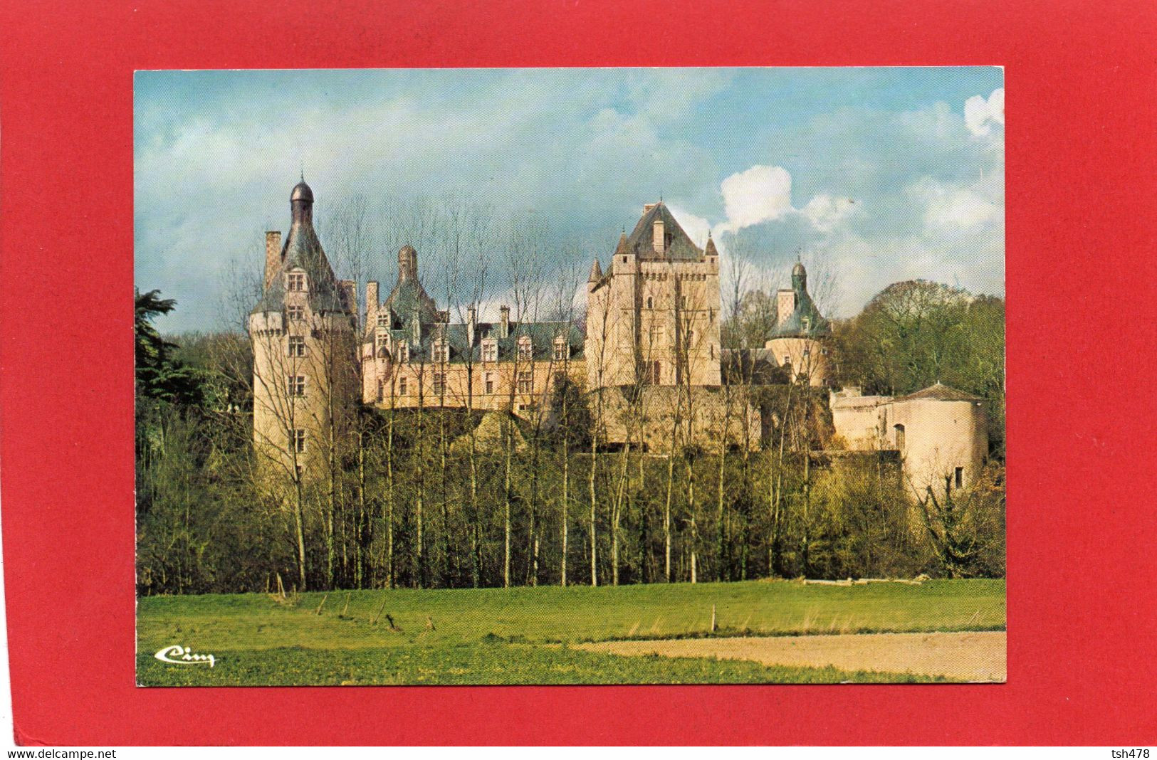 86-----BONNES---château De Touffou  ( XIVè Et XVè S. )--voir 2 Scans - Chateau De Touffou