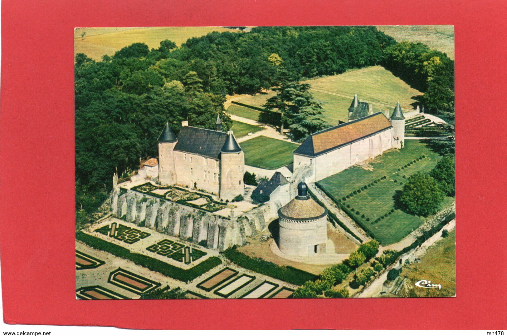 86-----SAINT-GEORGES-LES-BAILLARGEAUX--château De Vayres  ( XVè Et XVIIè S. )-vue Aérienne--voir 2 Scans - Saint Georges Les Baillargeaux